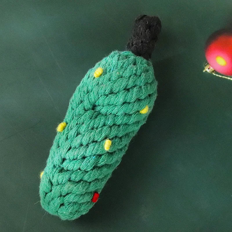 Arbre de noël en corde pour chien résistant
