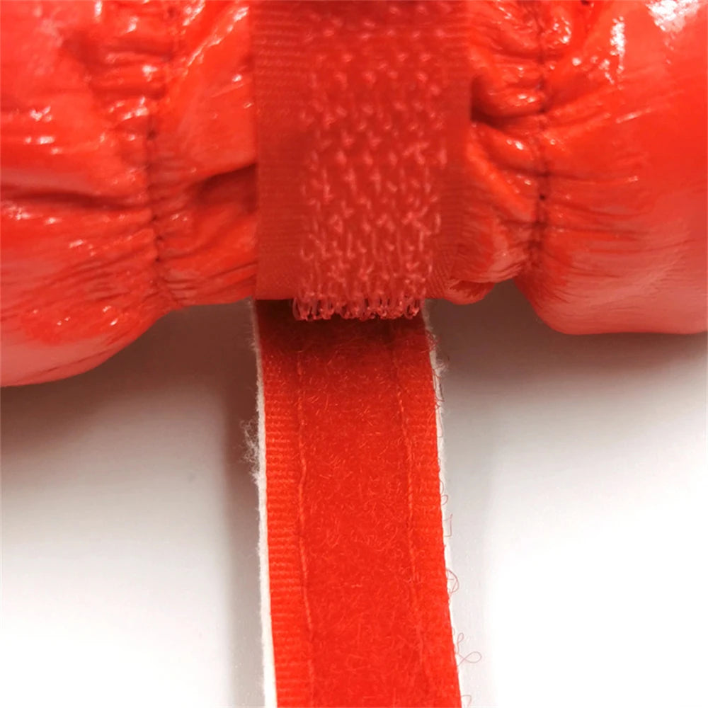 Attaches scratch rouge pour chiens. Image produit Boutiquechien