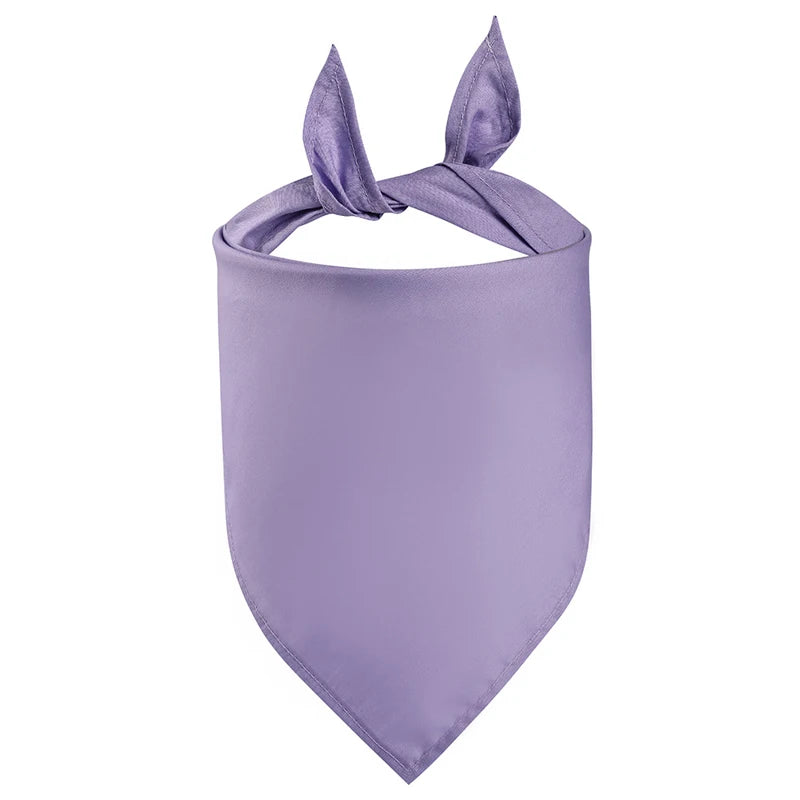 Bandana pour chien de couleur violet de couleur unie. Image produit Boutiquechien