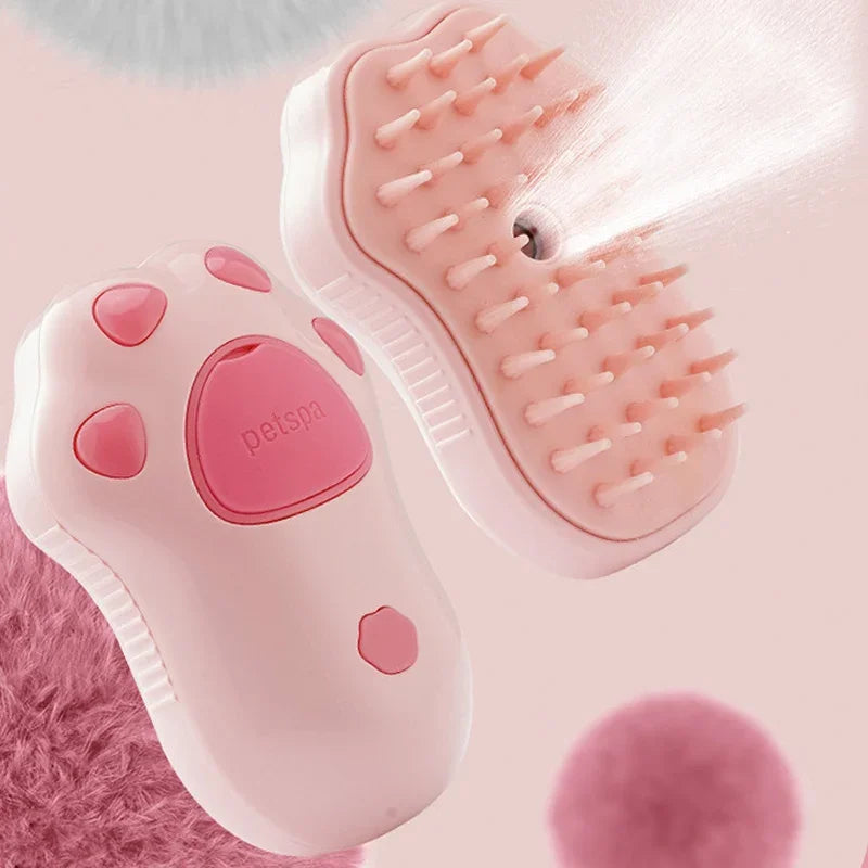 Brosse chien à vapeur rose de Boutiquechien