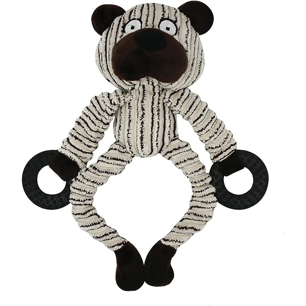 jouet en forme de buldog pour chien. Le chien est résistant et durable pour chien. Image produit Boutiquechien