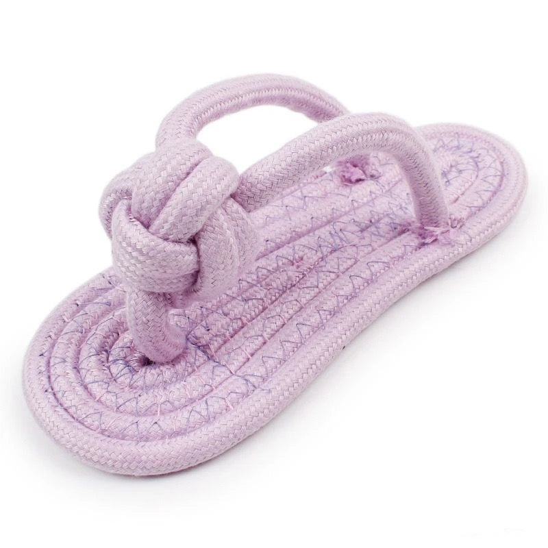 Claquette pour chien de couleur violet en nylon renforcé. Image produit Boutiquechien