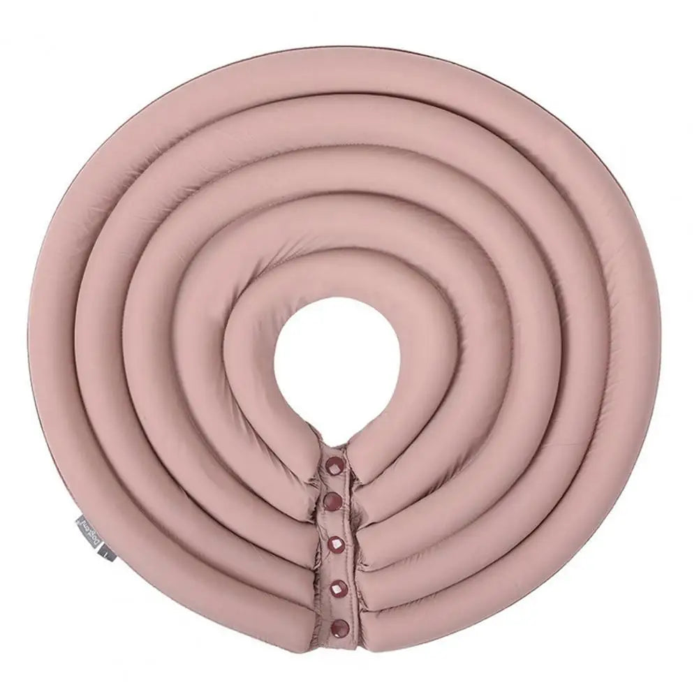 collerette pour chien de couleur rose ronde pour les chiens de boutiquechien
