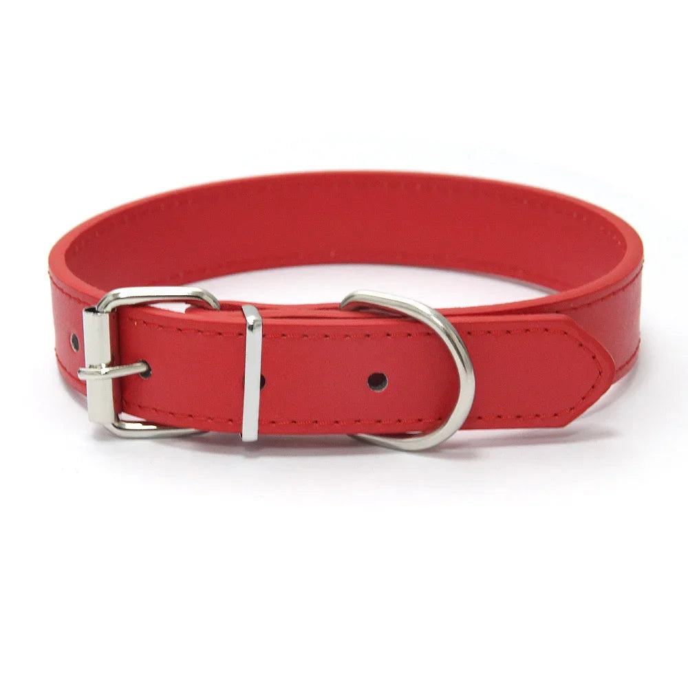 collier pour chiot rouge parfait pour les petits chien. Image produit Boutiquechien