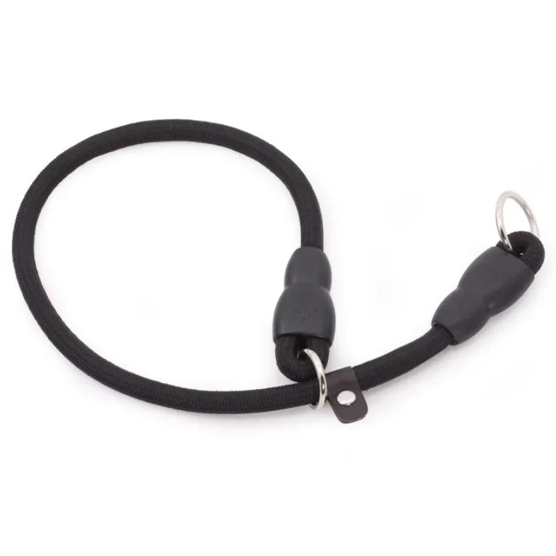 collier étrangleur noir pour chien de Boutiquechien