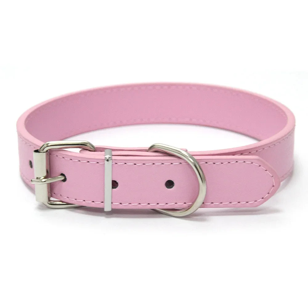 collier pour chiot de couleur rose, parfait pour les petits chiens. Image produit Boutiquechien