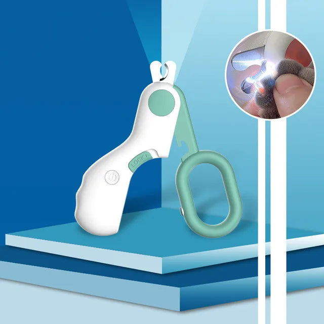 couple ongle pour chien de couleur vert et blanc avec led. Image produit Boutiquechien