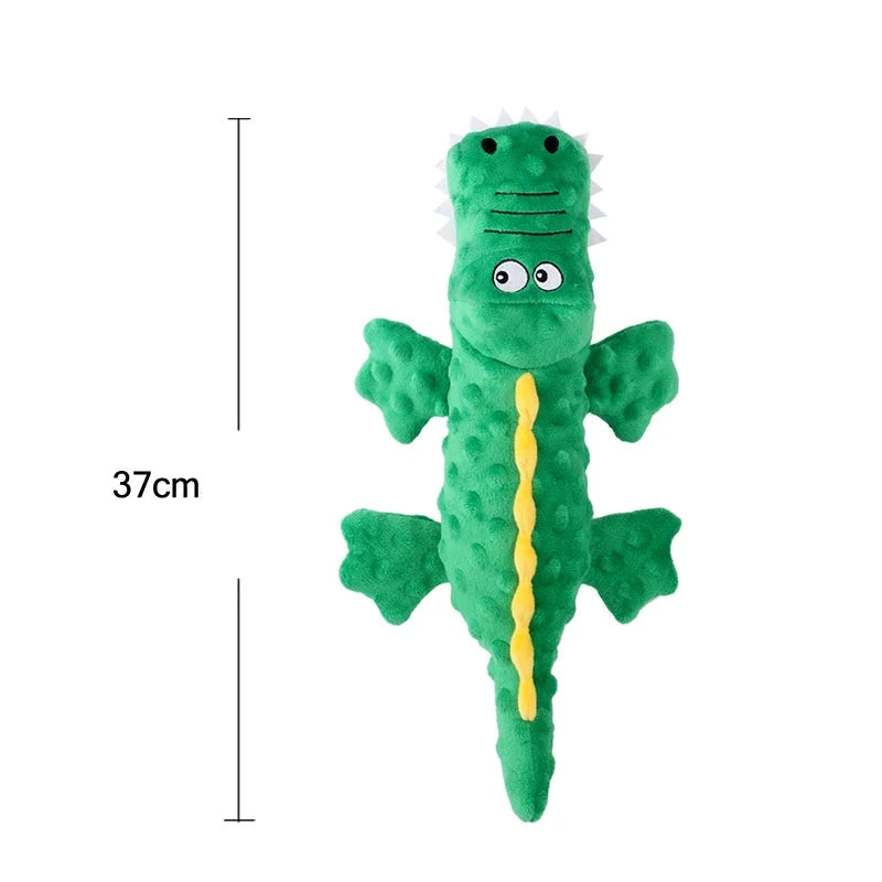 crocodile vert de 37 cm peluche doux et résistante de Boutiquechien