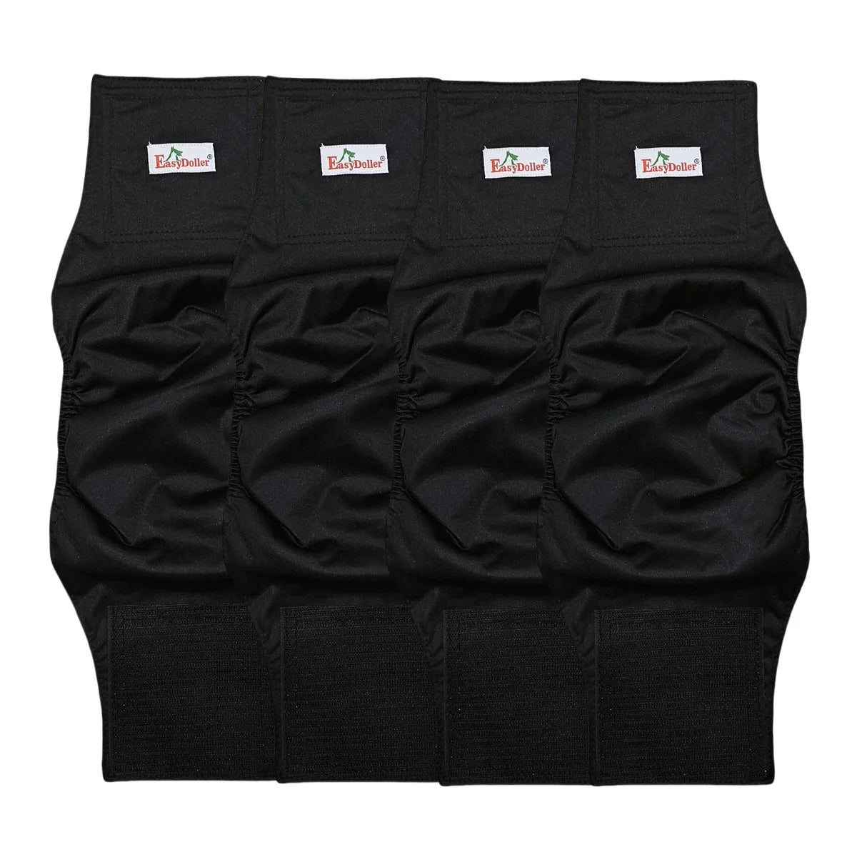 Lot de couche pour chien de couleur noir. Image produit Boutiquechien