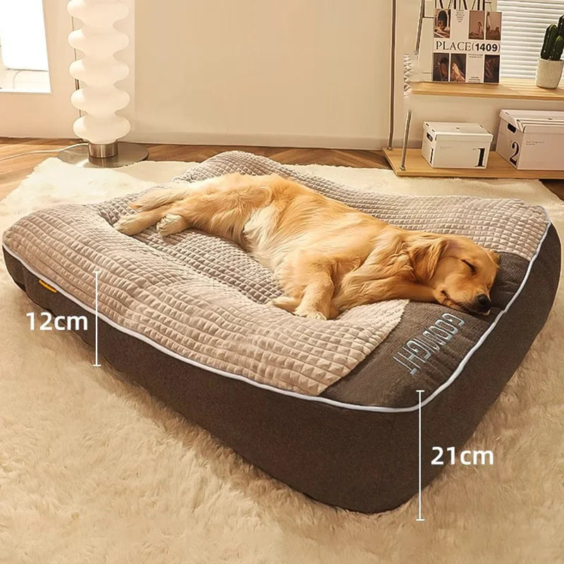Les dimensions du panier pour chien xxl est de 12 cm pour le bas jusqu'à 21cm sur le dessus du panier pour chien de boutiquechien