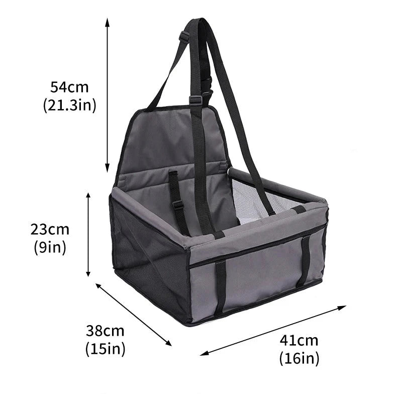Dimension total du panier chien avec toutes les dimensions. Image produit Boutiquechien