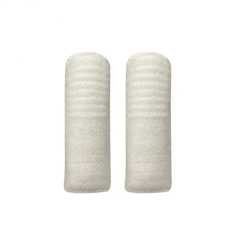 Doigt brosse à dent de couleur blanc avec un nettoyage 360. Image produit Boutiquechien