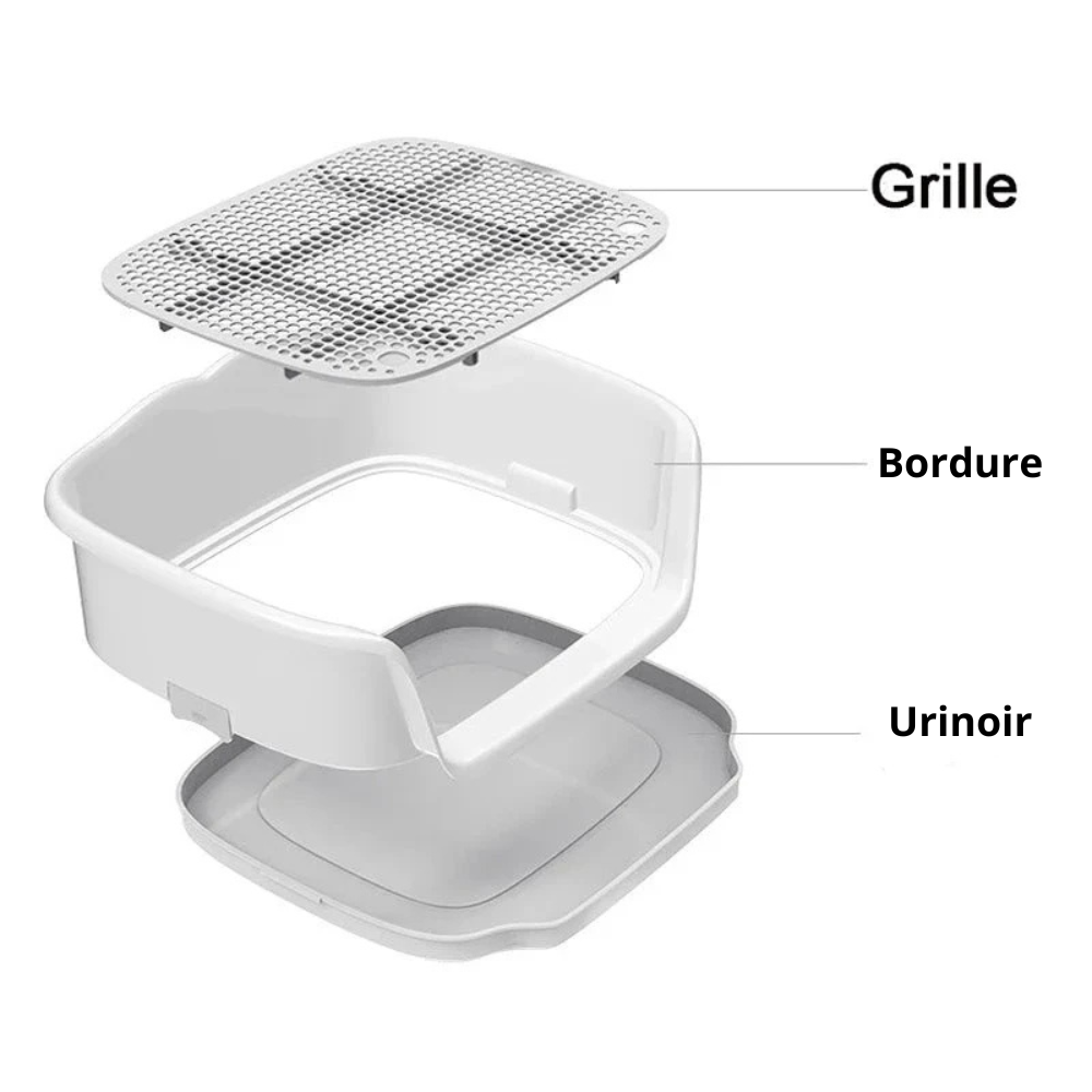 Eclate du panier chien de propreté. Image produit Boutiquechien