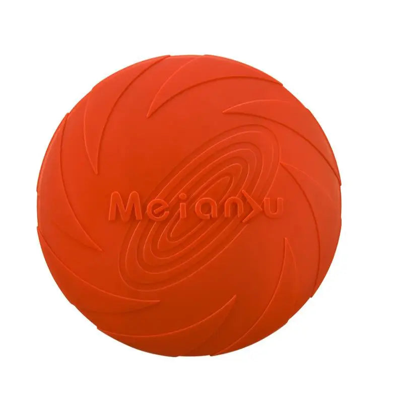 Frisbee pour chiens résistant et durable de couleur rouge. Image produit Boutiquechien