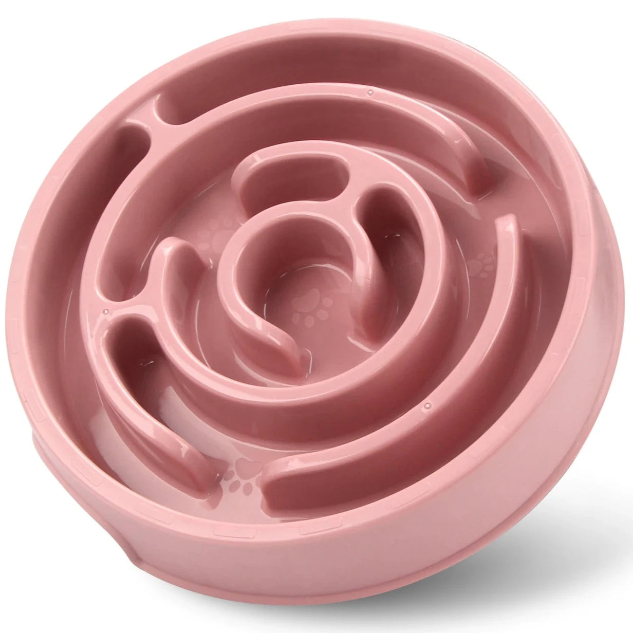 Gamelle pour chien anti-glouton de couleur rose de boutiquechien