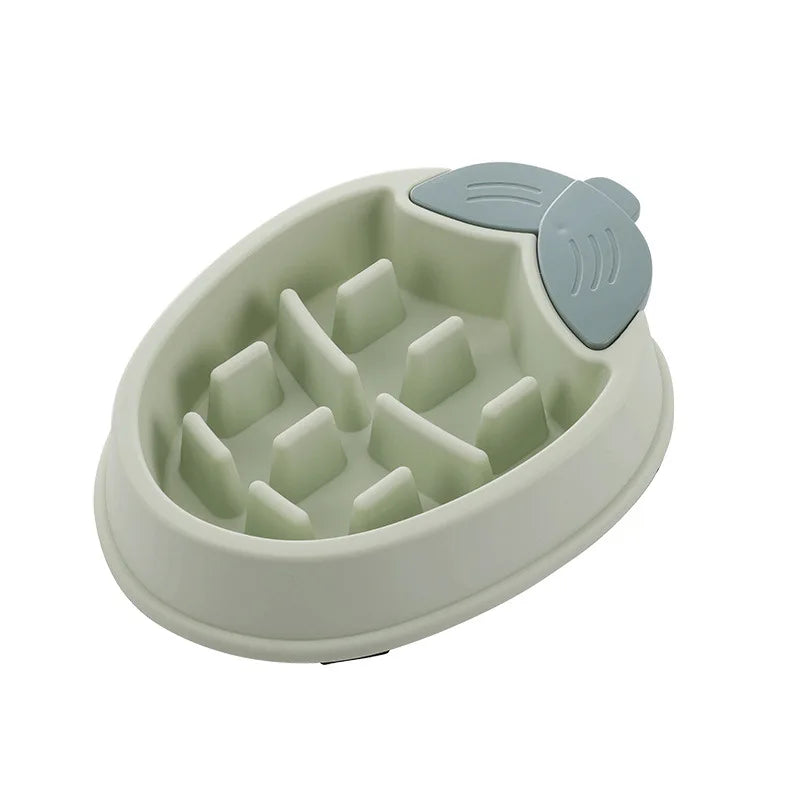 Gamelle chien anti glouton en forme de Maïs couleur vert. Parfait pour les chiens glouton. Image produit Boutiquechien