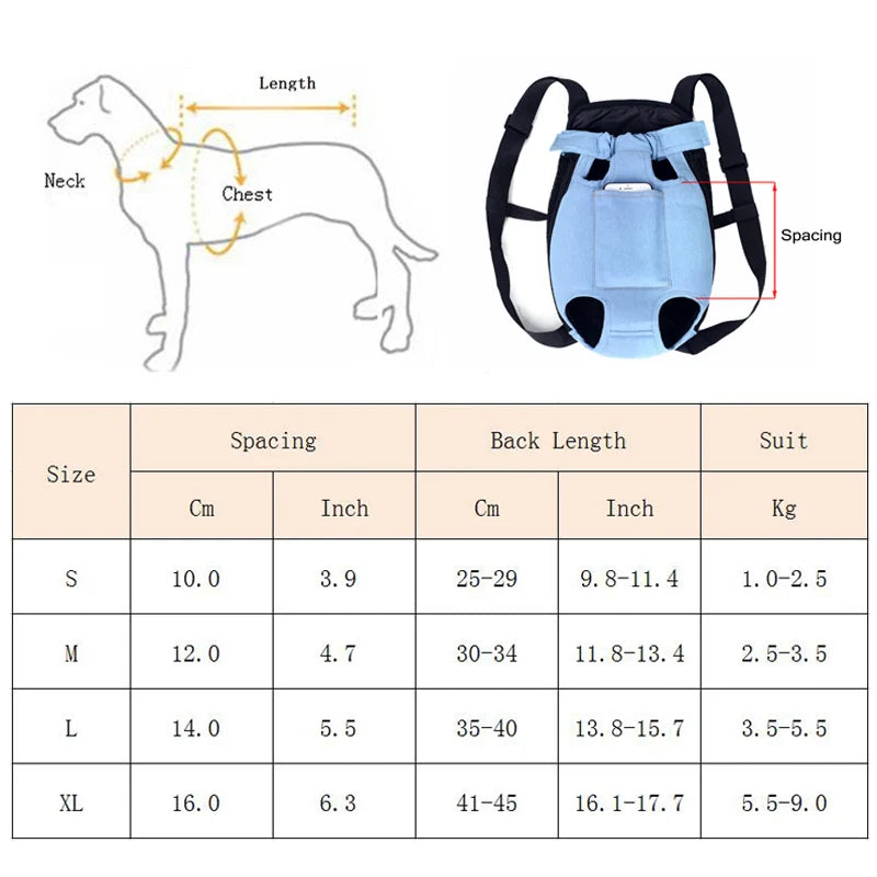 Sac de transport pour petit chien