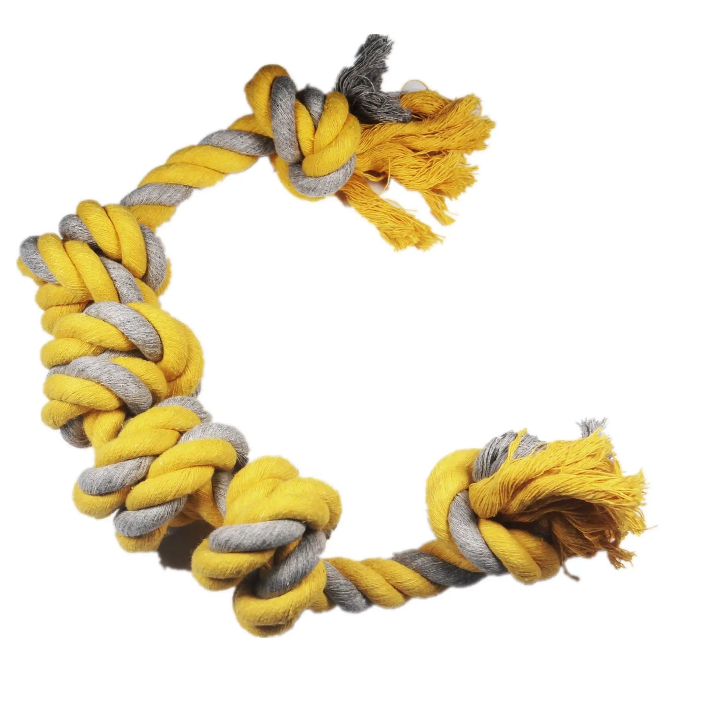 os style corde pour chien jaune et gris. Le chien style corde pour chien. Image produit Boutiquechien