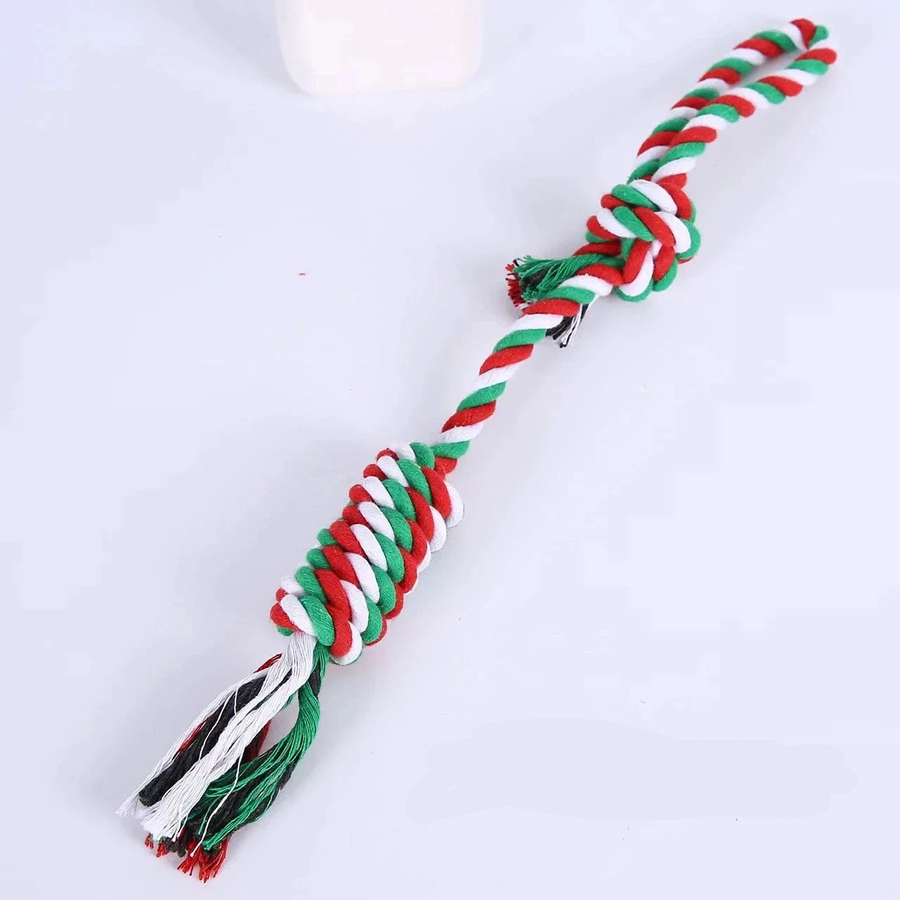 jouet de noël pour chien en corde résistant