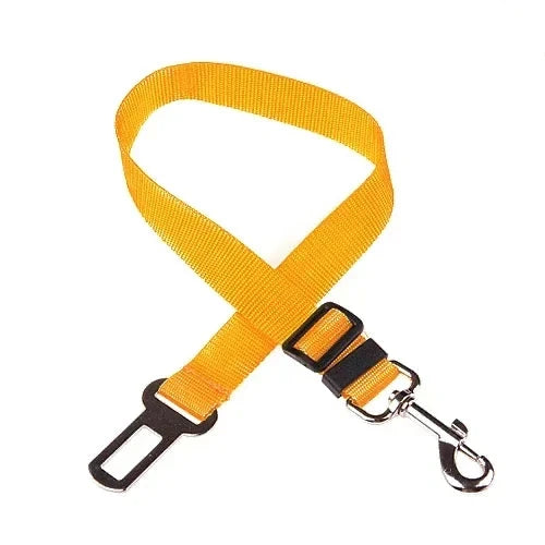 ceinture de sécurité de couleur orange pour chien de boutiquechien