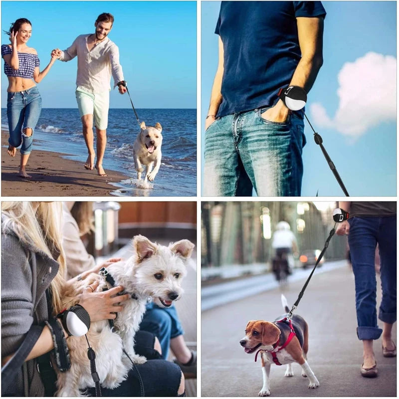 Laisse enrouleur à main parfaite pour promener les chiens plus facilement. Image produit Boutiquechien