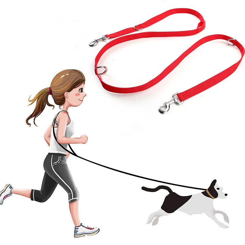 laisse lasso chien rouge et robuste. Image produit Boutiquechien