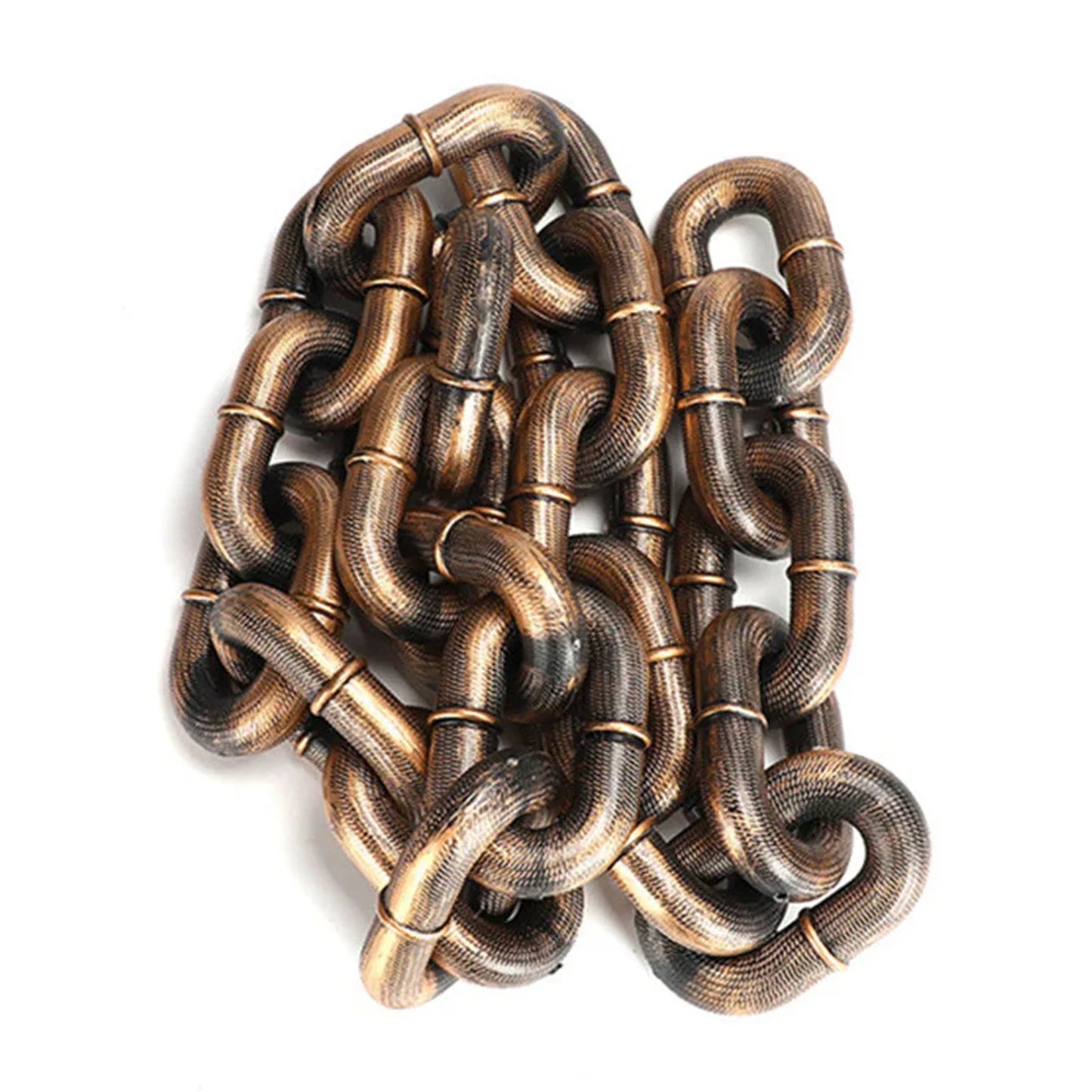 laisse style chaine pour petit et grand chien de couleur brun. Image produit Boutiquechien