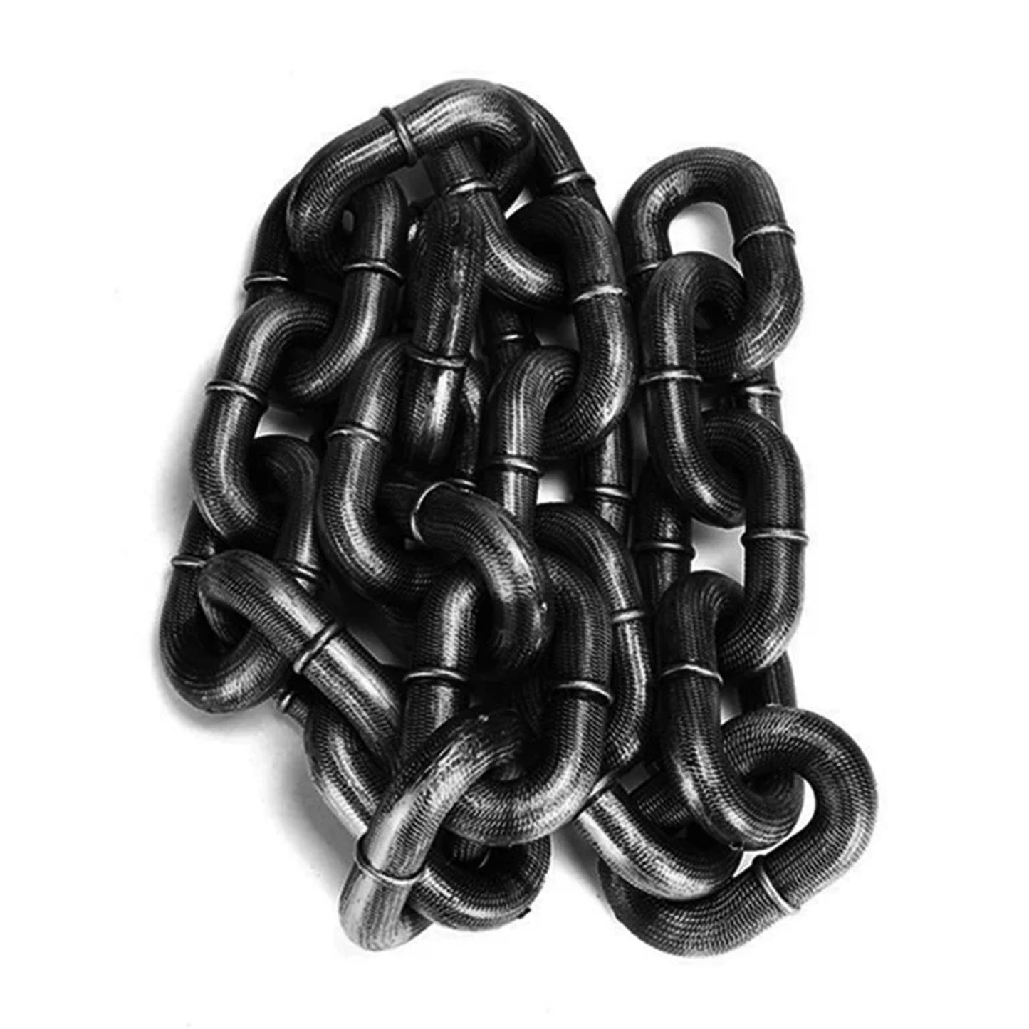 laisse style chaine pour petit et grand chien de couleur noir. Image produit Boutiquechien