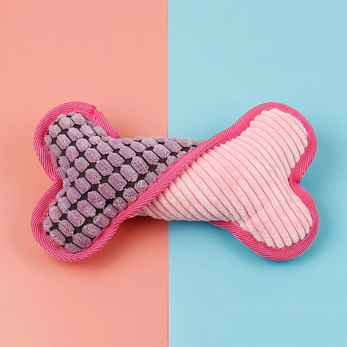 Os pour chien de couleur rose durable et doux pour les chiens. Image produit Boutiquechien