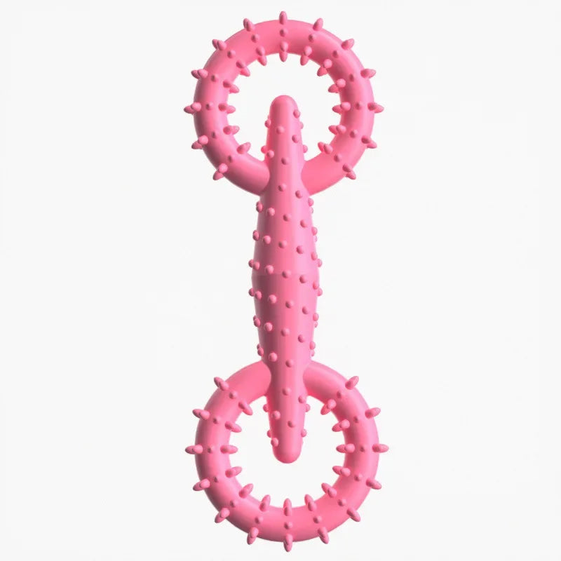 Os rose résistant en caoutchouc pour chien. Image produit Boutiquechien