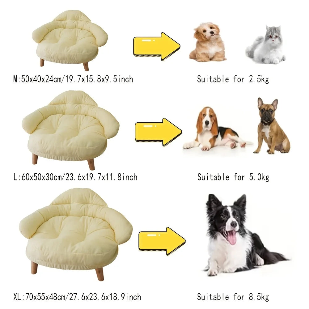 Panier pour chien sur pied dimensions