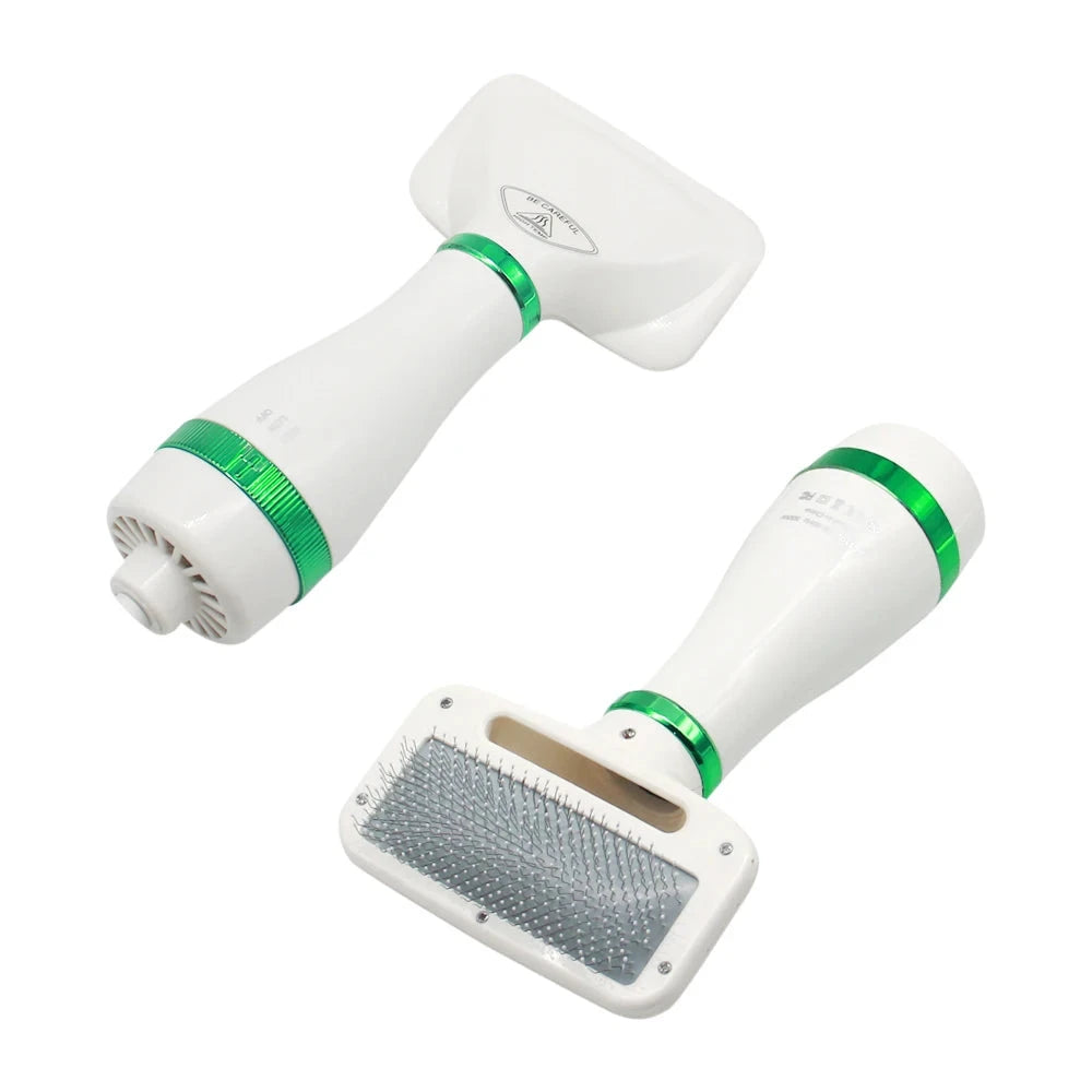 pulser chien blanc et vert positionné dans les deux sens pour montrer le produit. Image produit Boutiquechien