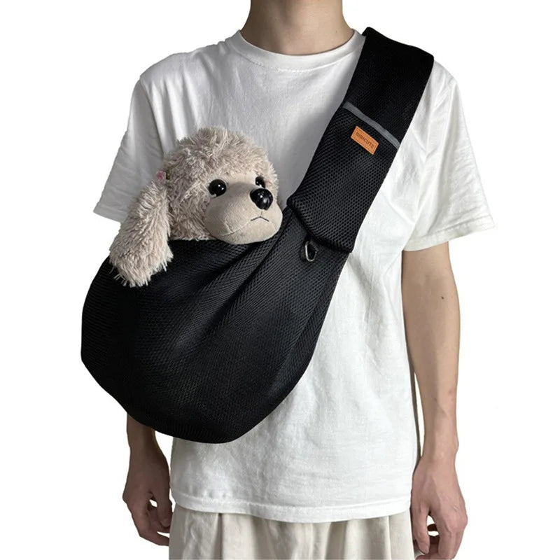 Sac en bandoulière de transport pour chien