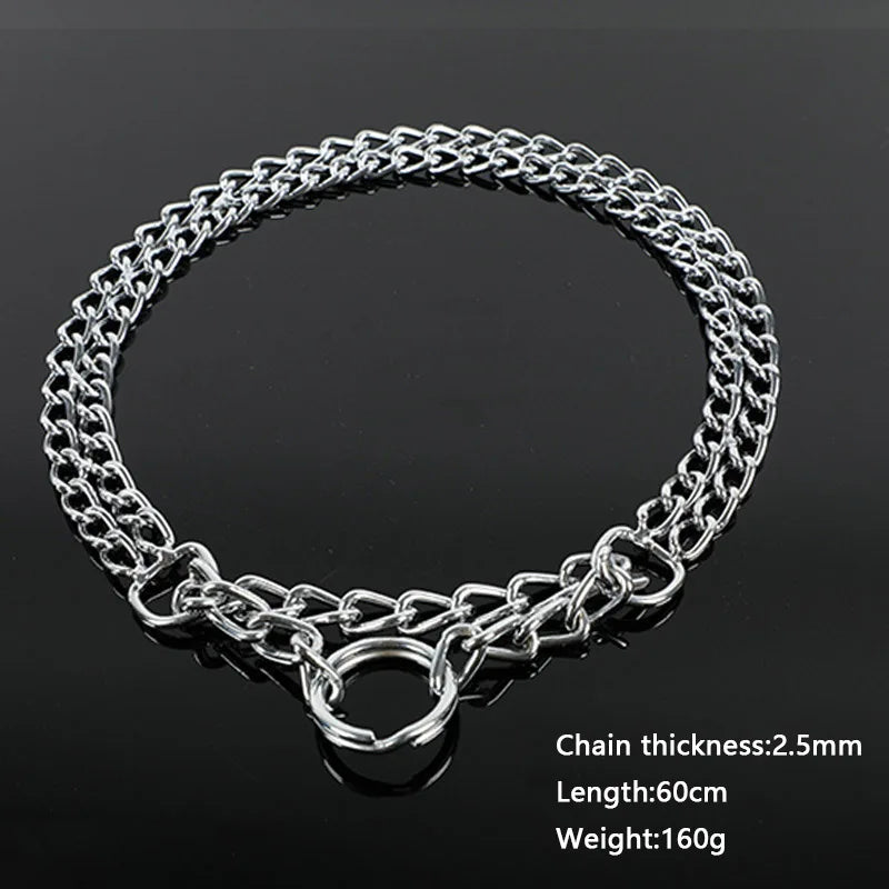 Collier en métal étrangleur
