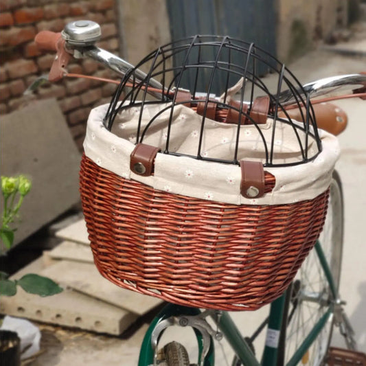 Panier en osier pour chien