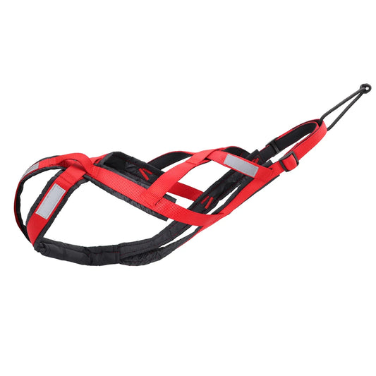 harnais canicross waterproof rouge