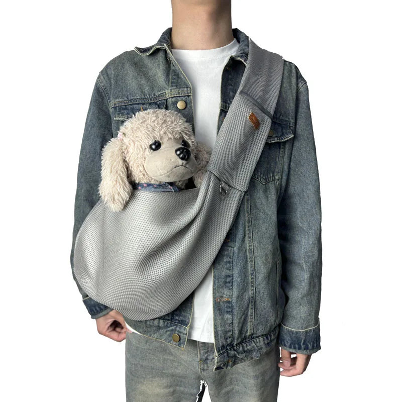 Sac en bandoulière de transport pour chien
