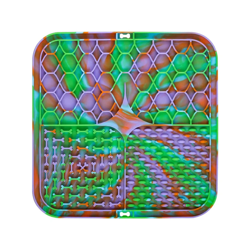 Tapis chien anti glouton colorer pour les chiens. Image produit Boutiquechien