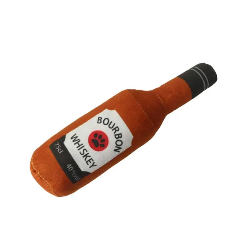 Bouteille de bourbon wisky pour chien. Image produit Boutiquechien