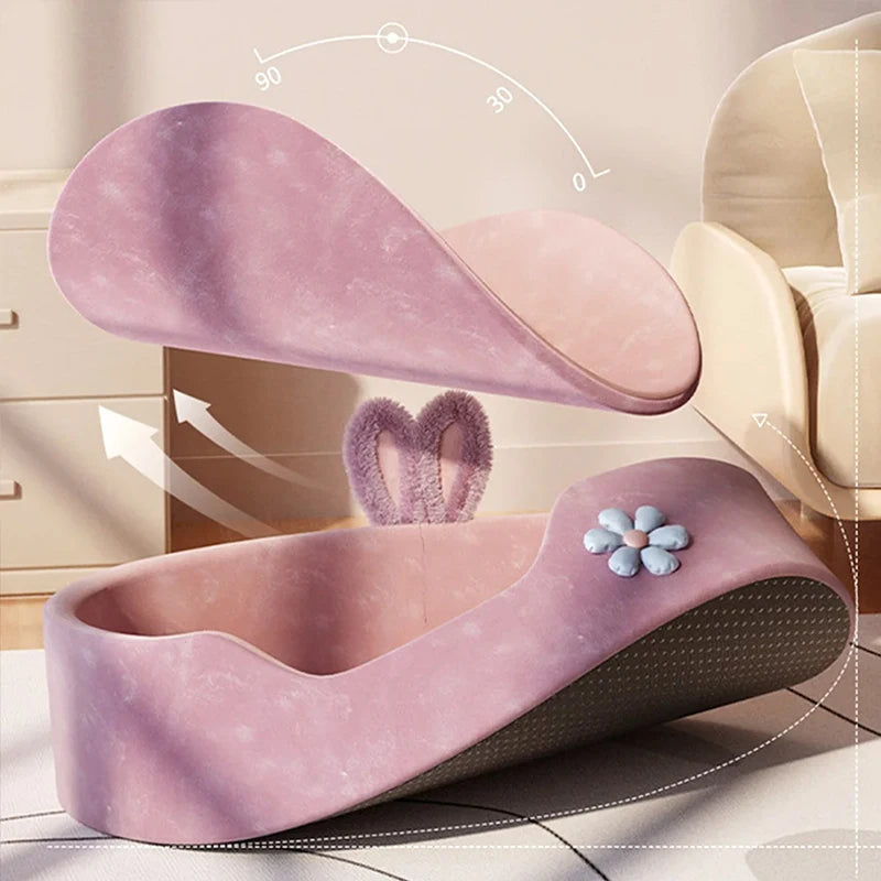 Panier chien xl rose lavable. Image produit Botuiquechien