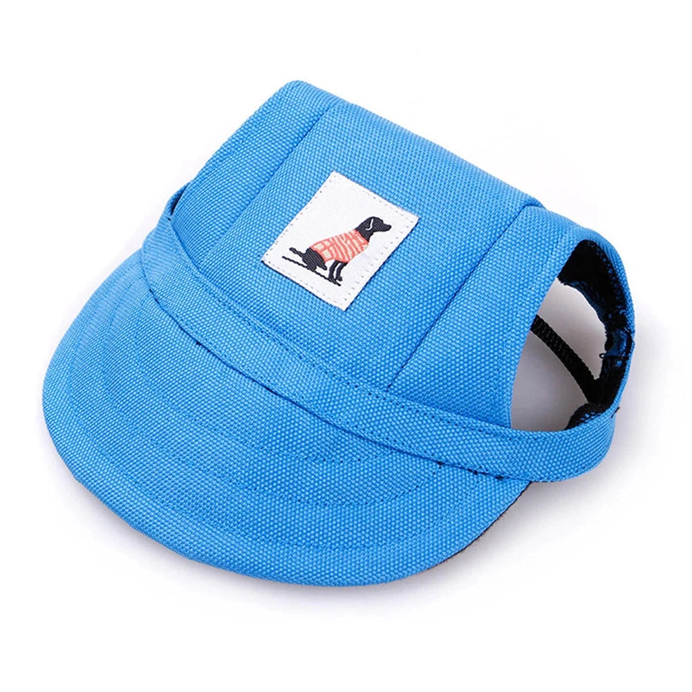 Casquette pour les chiens de couleur bleu de boutiquechien