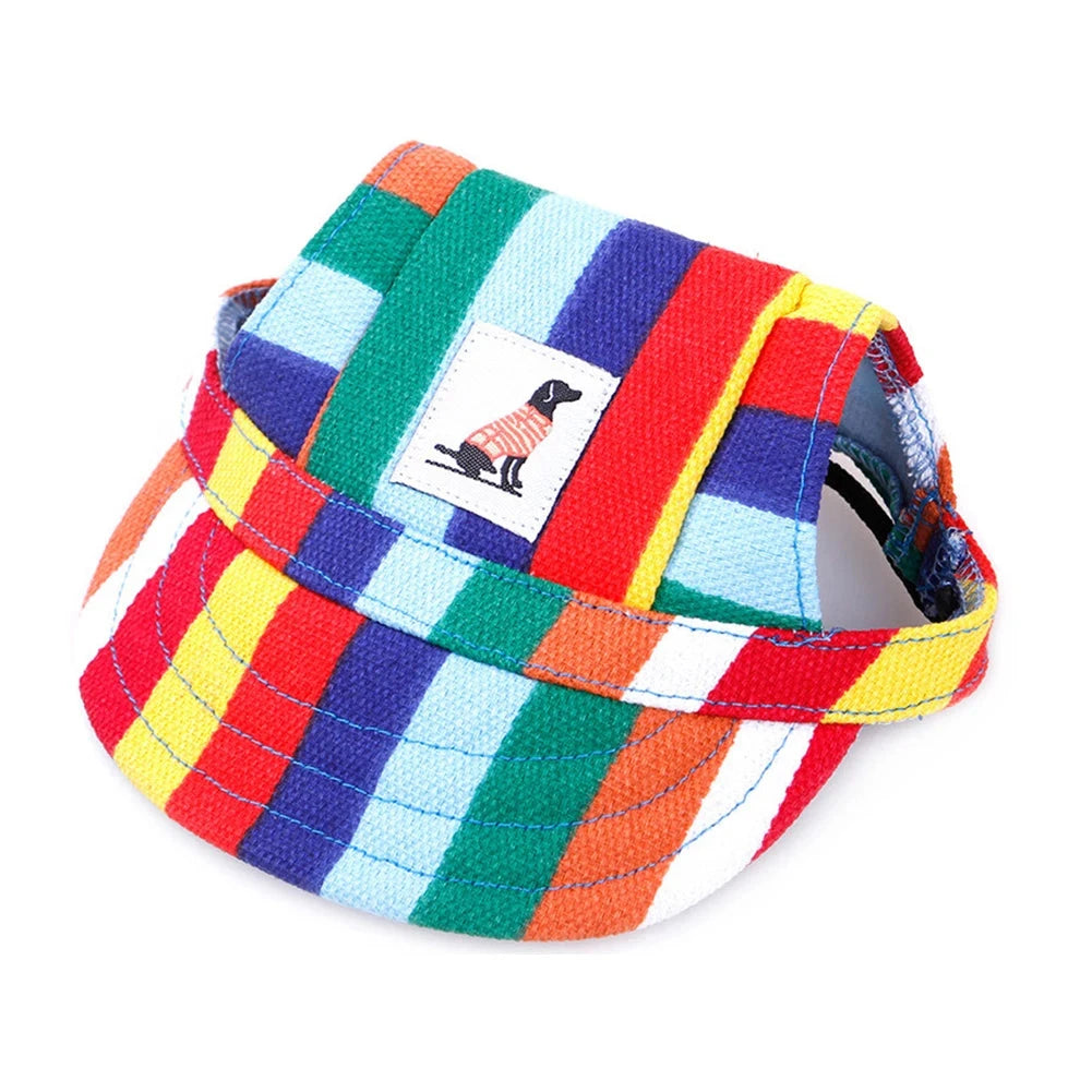 Casquette pour les chiens de couleur multicolore de boutiquechien