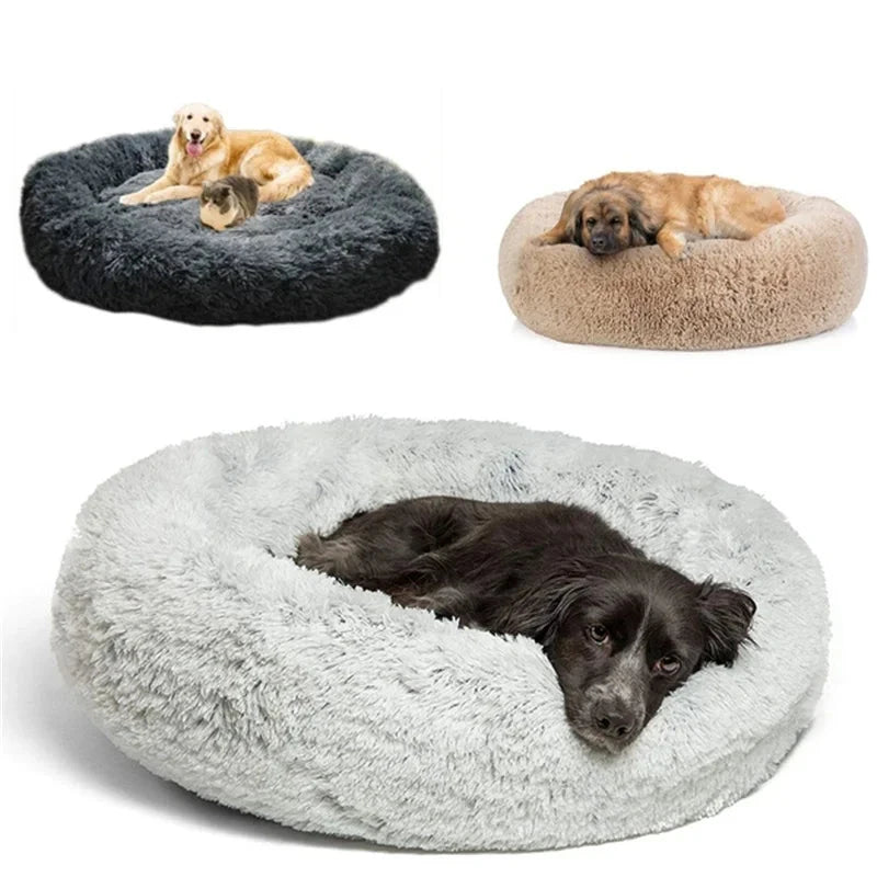 Panier chien xl fluffy de couleurs différentes. Panier chien xl moelleux et doux pour un sommeil réparateur. Image produit Boutiquechien