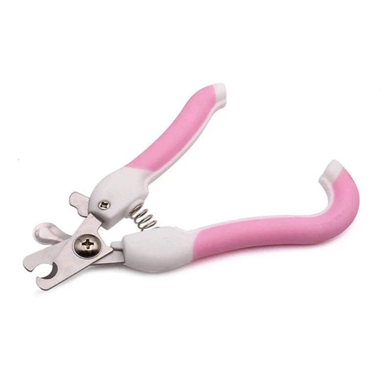 coupe griffe pour chien de couleur rose et blanc. Image produit Boutiquechien