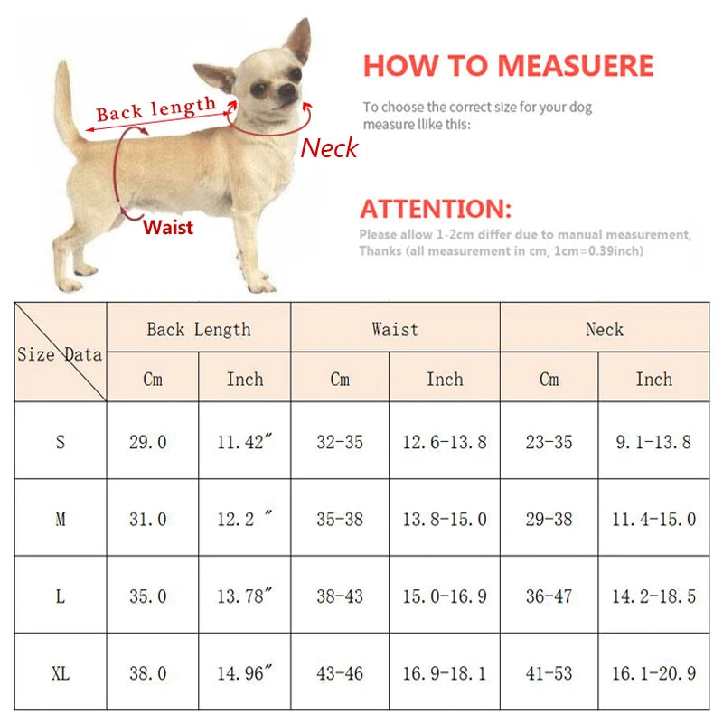 dimension total de la couche avec bretelle pour chien en tableau de boutiquechien