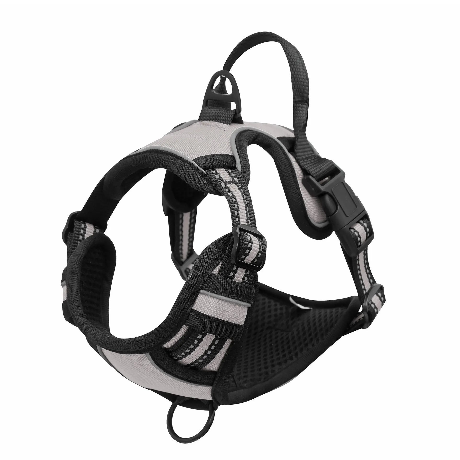 Harnais pour Chien blanc anti-traction