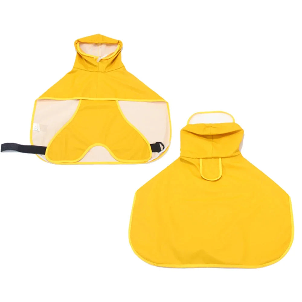 Imperméable pour chien de couleur jaune pour les chiens. Image produit Boutiquechien