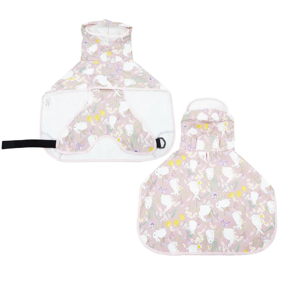 Imperméable pour chien en forme de lapin de couleur rose pour les chiens. Image produit Boutiquechien