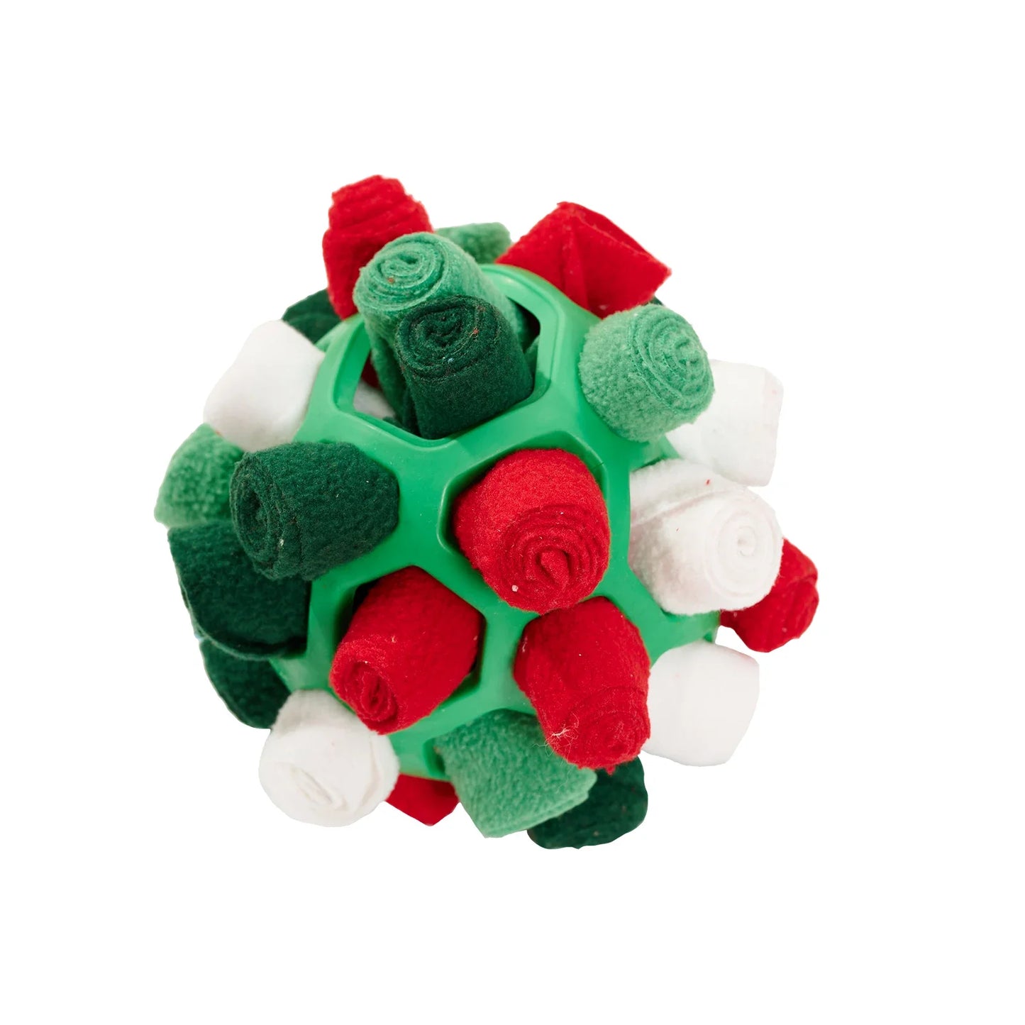 Jouet sensorielle pour chien de couleur vert respirant. Image produit Boutiquechien
