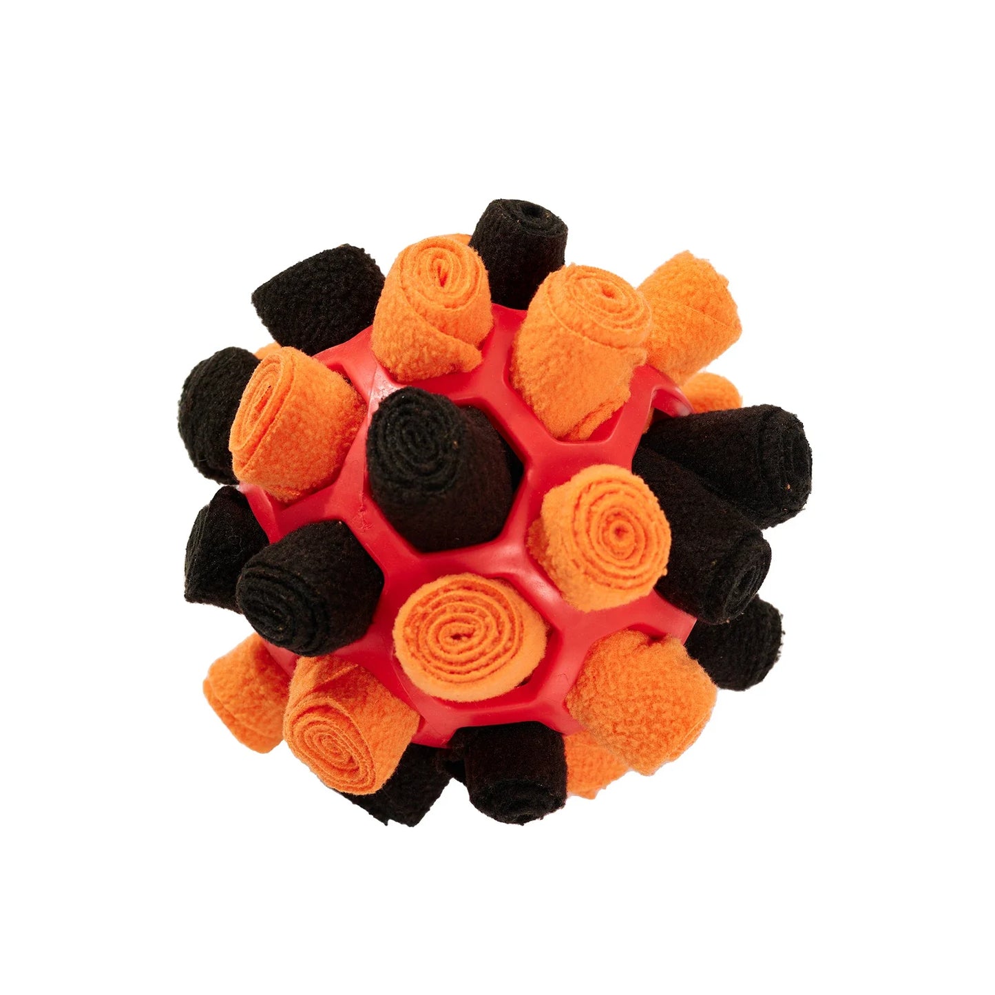 Jouet sensorielle pour chien de couleur rouge respirant. Image produit Boutiquechien